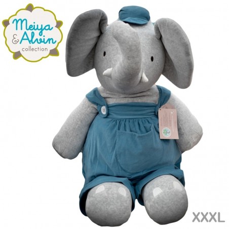 Meiya & Alvin - Mega duża lalka przytulanka Alvin Elephant