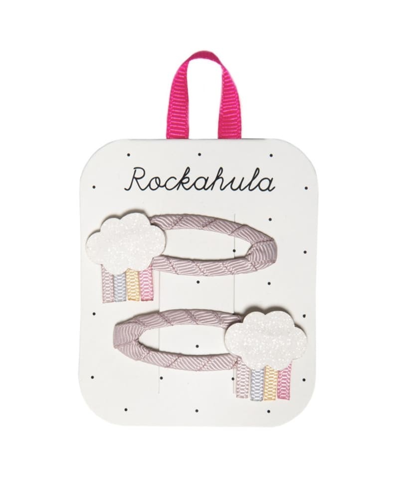 Rockahula Kids - 2 spinki do włosów Rainy Cloud
