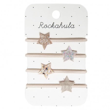 Rockahula Kids - 4 gumki do włosów Stardust Pony