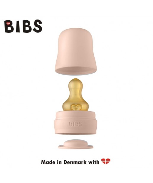 BIBS - Zestaw do butelek antykolkowych Bottle Kit Blush