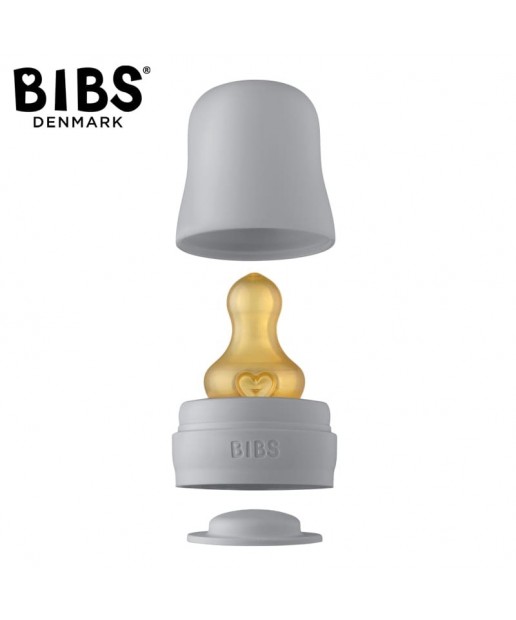 BIBS - Zestaw do butelek antykolkowych Bottle Kit Cloud
