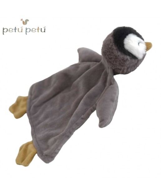Petú Petú - Przytulanka z kocykiem do tulenia Penguin