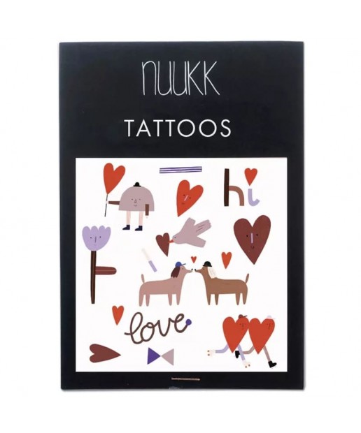 NUUKK - wegański tatuaż dla dzieci LOTS OF LOVE