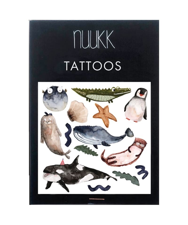 NUUKK - wegański tatuaż dla dzieci FLOATIES