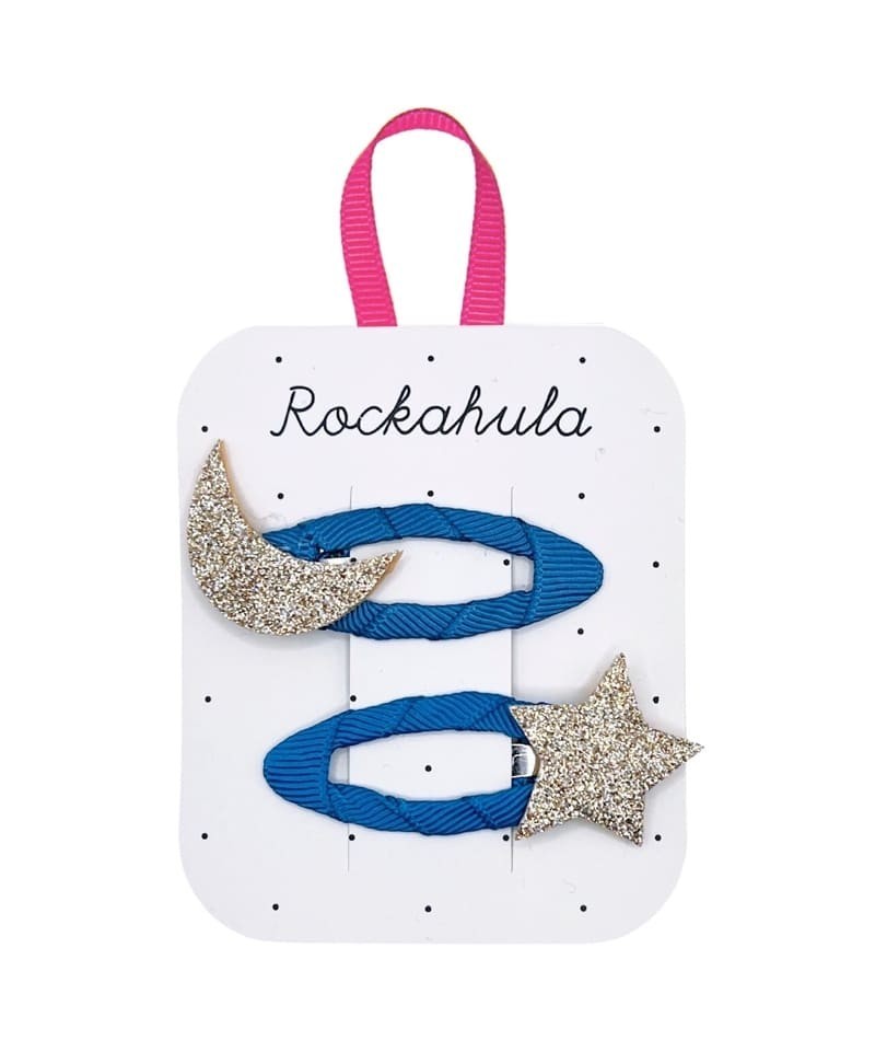 Rockahula Kids - 2 spinki do włosów Starry Skies