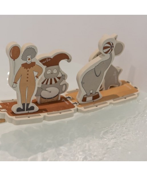 nuuroo - piankowy zestaw zabawek do kąpieli ELIS