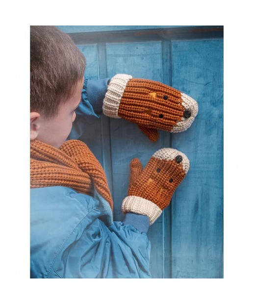 Rockahula Kids - rękawiczki zimowe Felix Fox 7 - 10 lat