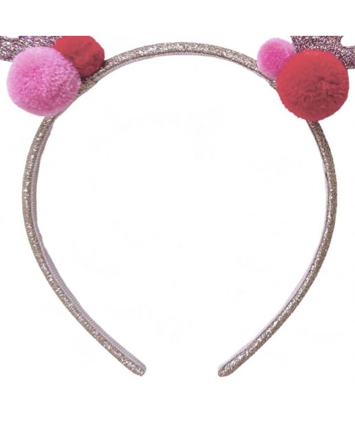 Rockahula Kids - opaska do włosów Jolly Pom Pom Reindeer Ears
