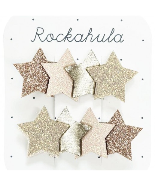 Rockahula Kids - 2 spinki do włosów Frosted Shimmer Star