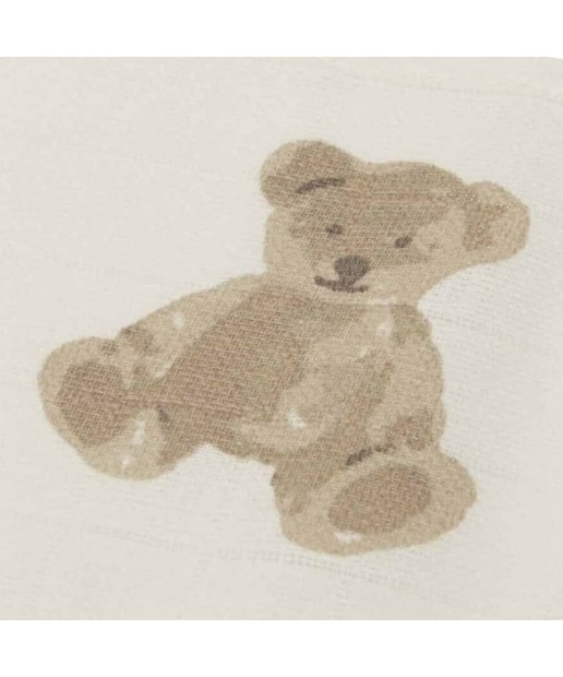 Jollein - 3 pieluszki niemowlęce Hydrophlic 70 x 70 cm Teddy Bear