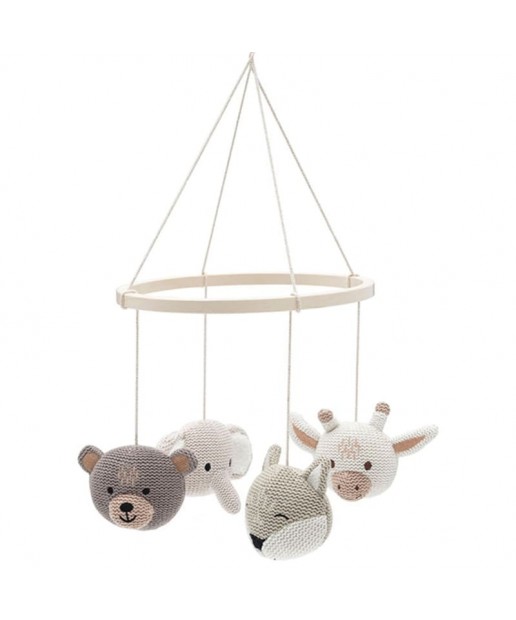 Jollein - karuzela do łóżeczka Baby Mobile ANIMALS