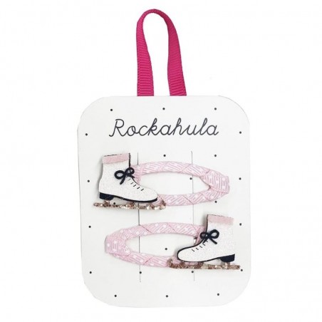 Rockahula Kids - 2 spinki do włosów Ice Skater