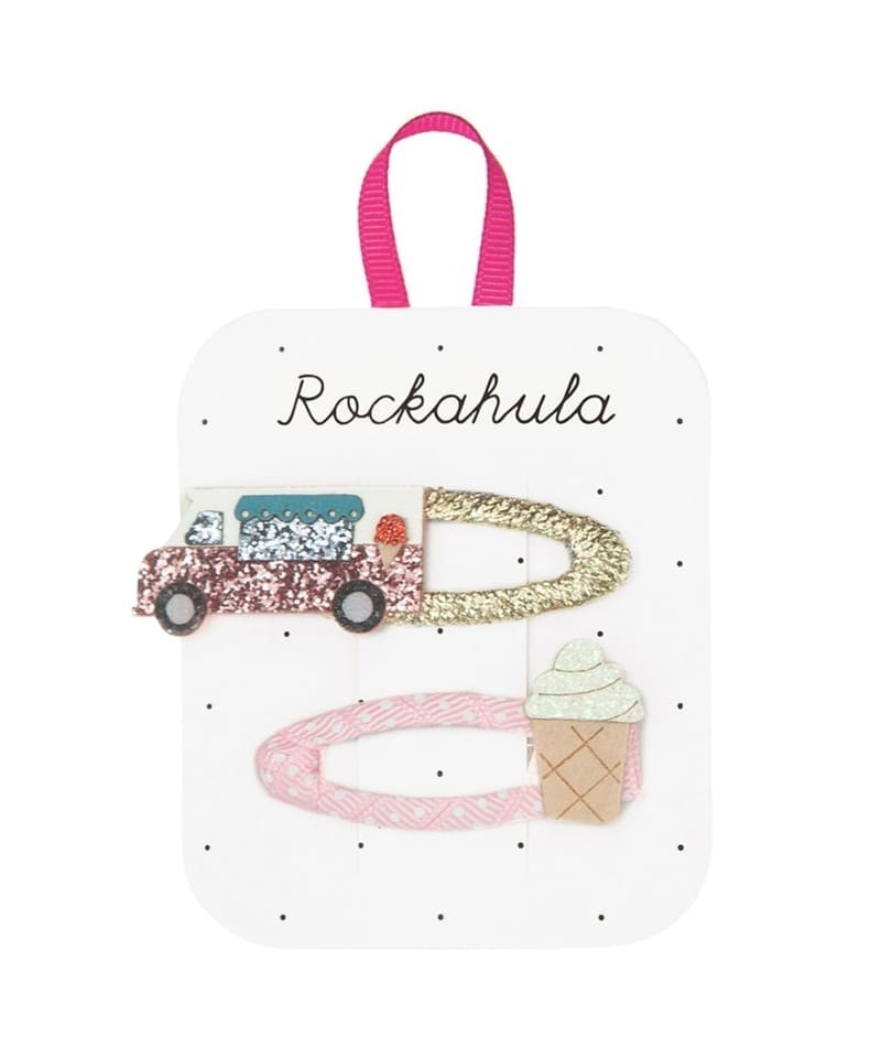 Rockahula Kids spinki do włosów dla dziewczynki 2 szt. Ice Cream Van