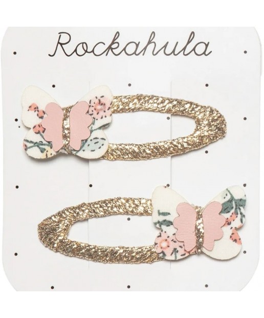 Rockahula Kids spinki do włosów dla dziewczynki 2 szt. Flora Butterfly