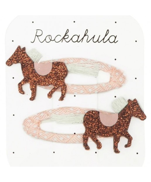 Rockahula Kids spinki do włosów dla dziewczynki 2 szt. Country Horse